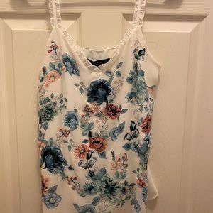 Beautiful dress tank with embroidery work